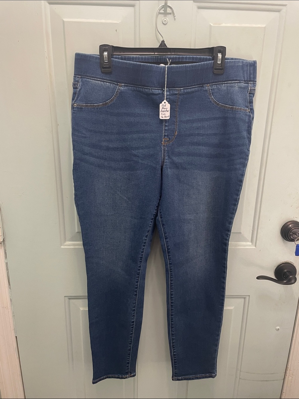Old Navy Dark Blue High-Rise Jeggings